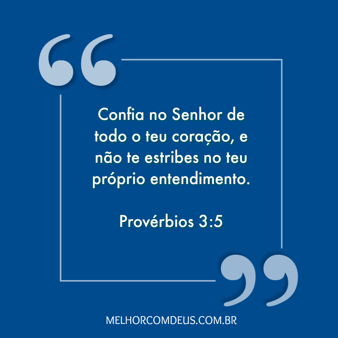 Provérbios 3:5