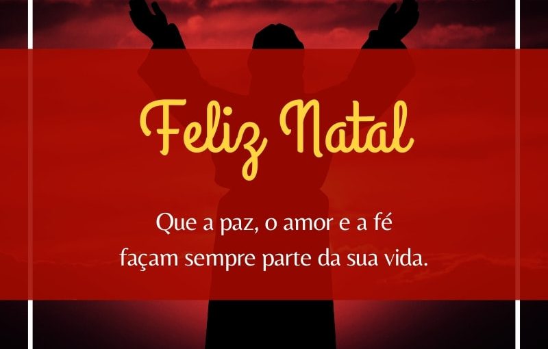 Que a paz, o amor e a fé façam sempre parte da sua vida