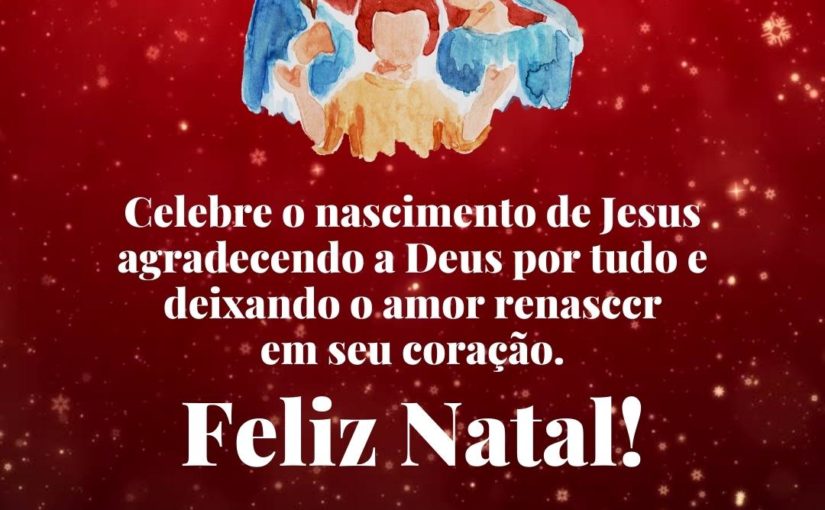 Celebre o nascimento de Jesus agradecendo a Deus